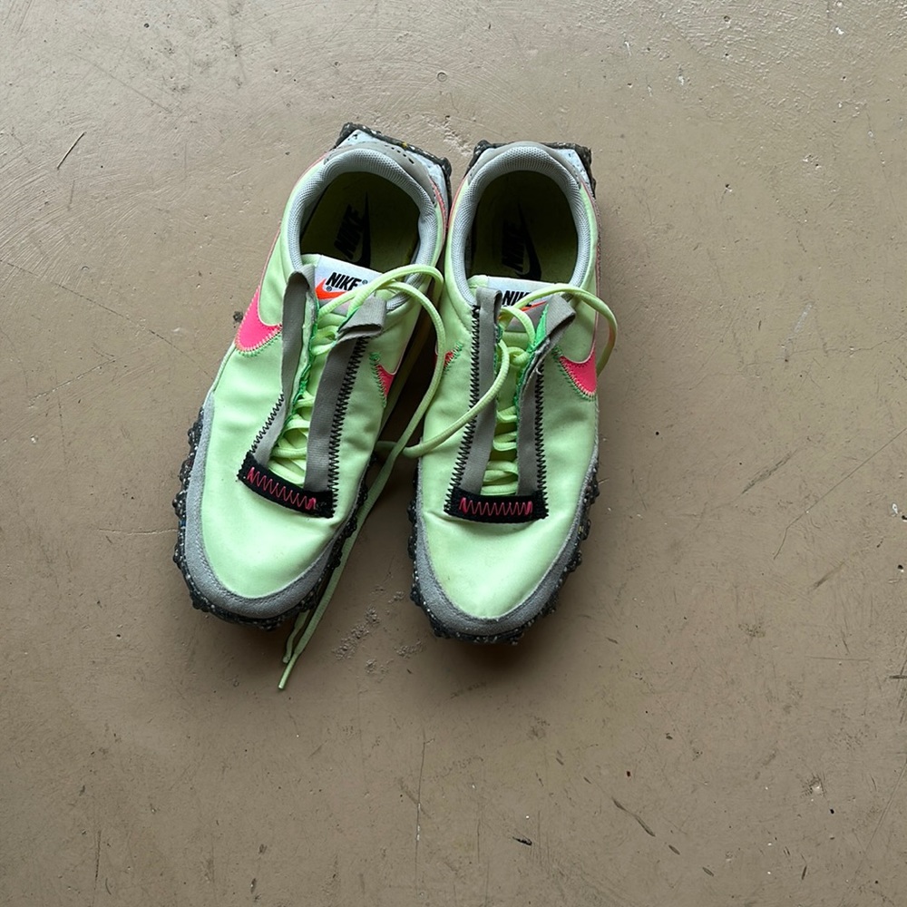 (WMNS) Nike Waffle Racer Crater 'Barely Volt' CT1983-700